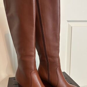 Nine West Brown Heeled Boots